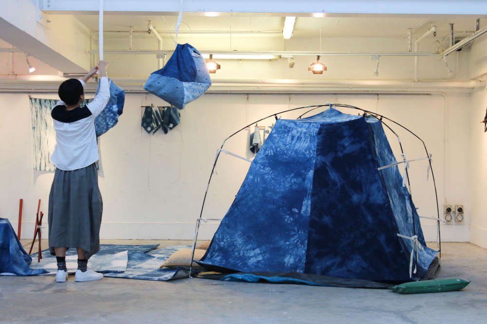 Indigo Dye Artist Making Her Marks In Hong Kong